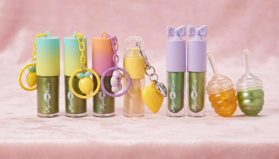 Moonlit Meow & Co Lipgloss Collection - The Honeyed Meadow