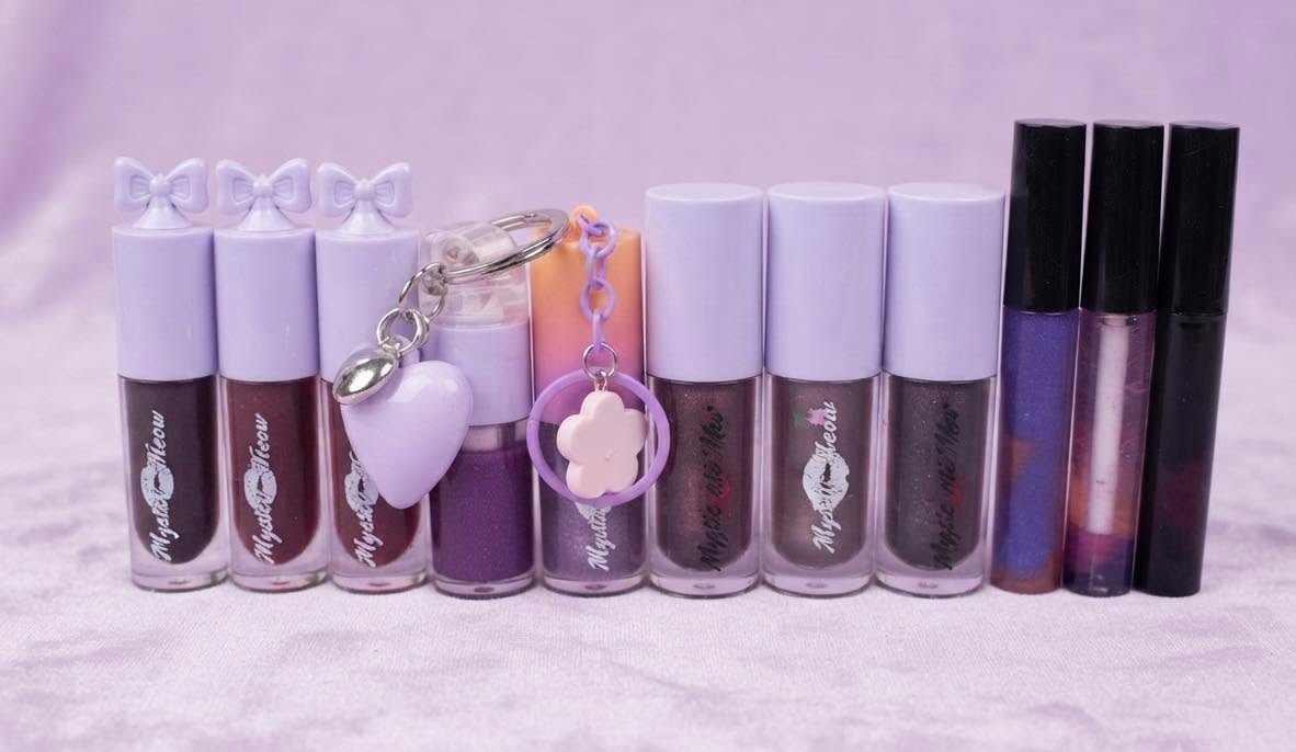 Moonlit Meow & Co Lipgloss Collection-The Velvet Violet