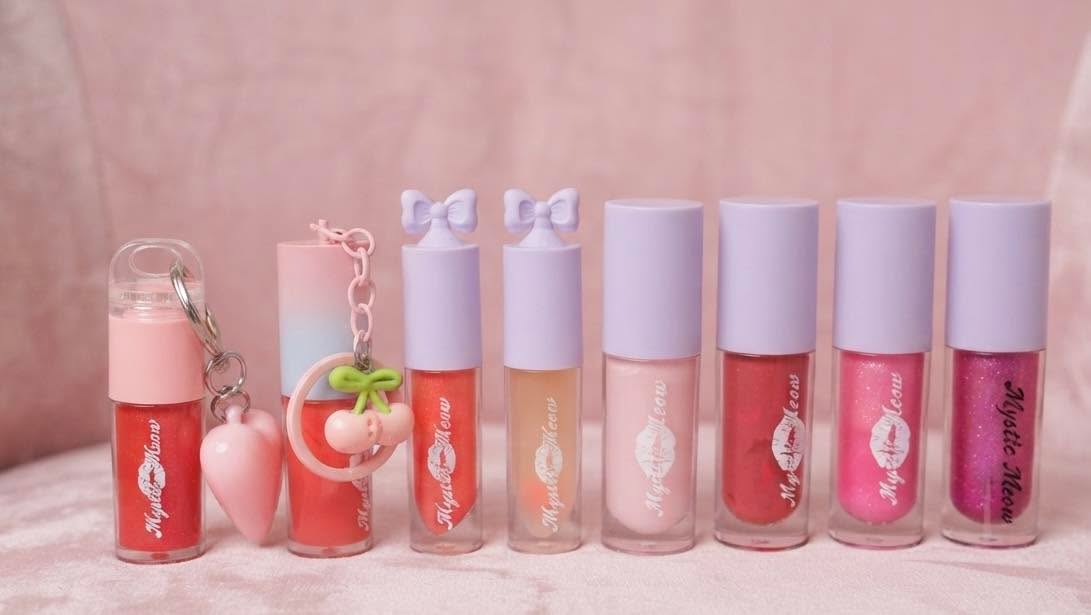 Moonlit Meow & Co Lipgloss Collection- Kawaii Kisses