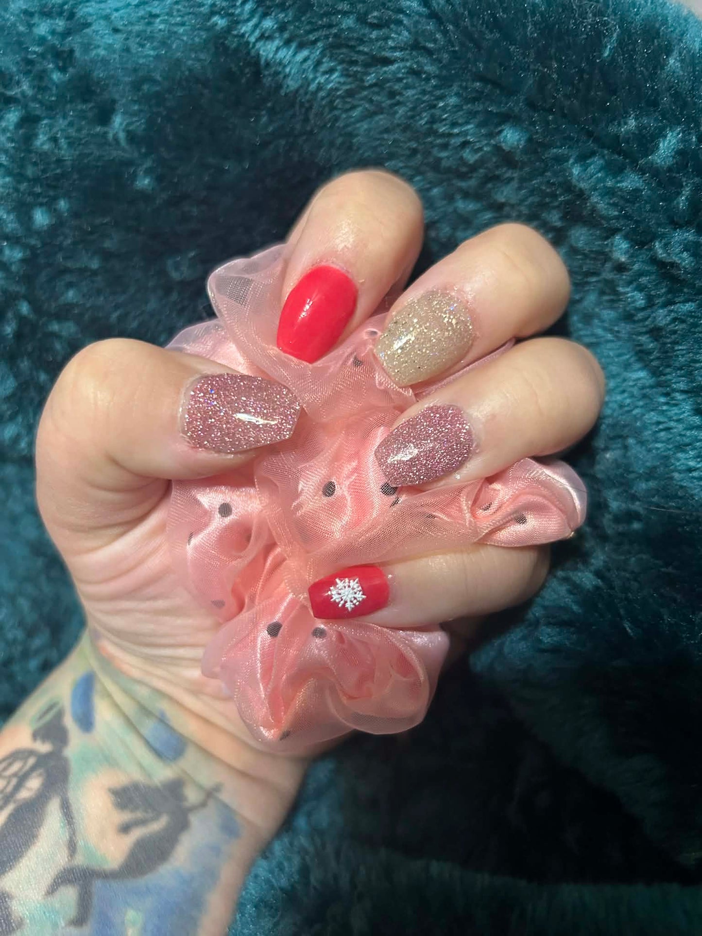Custom Press-On Nail Set (Sized for You!)