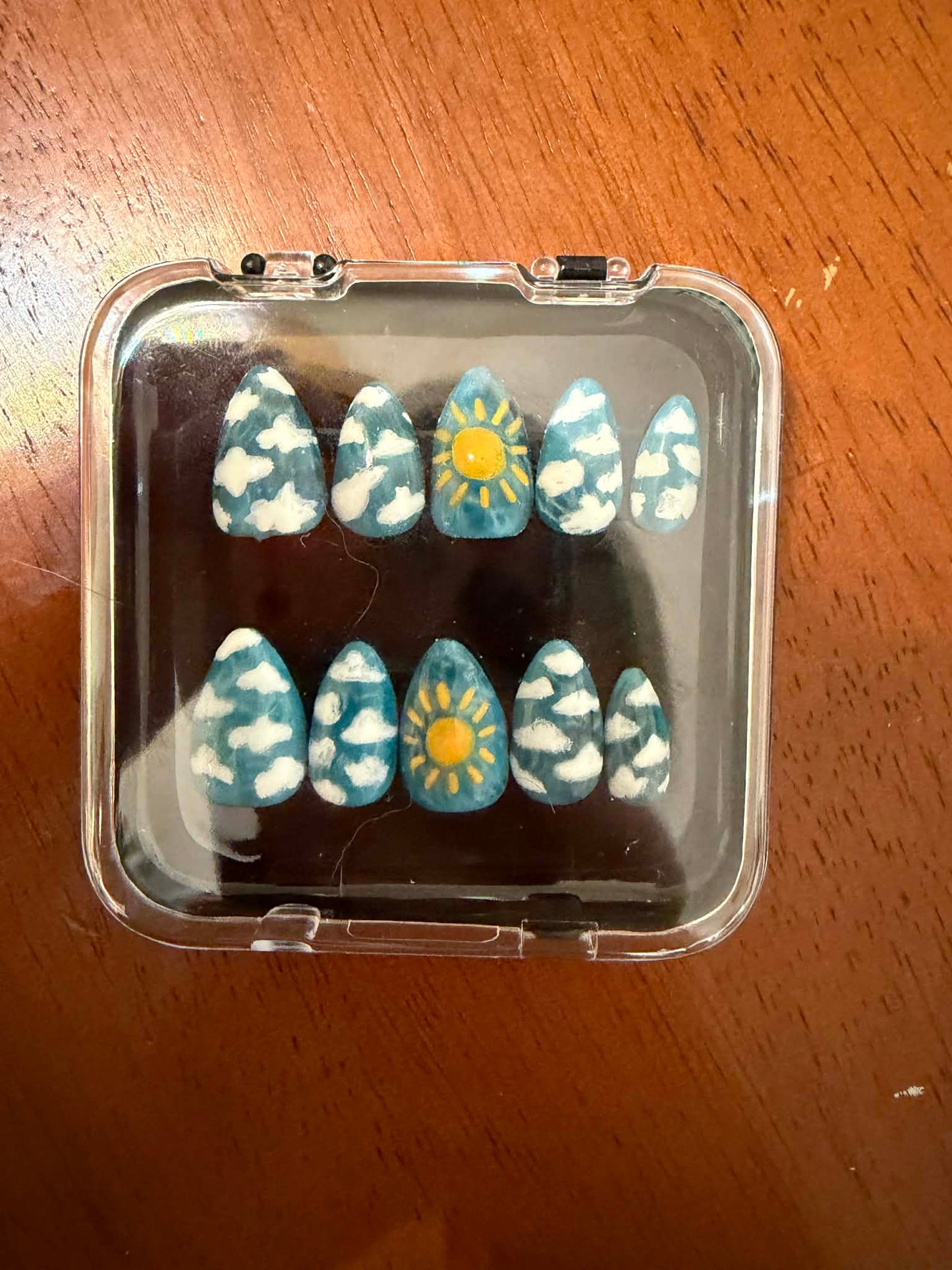 Custom Press-On Nail Set (Sized for You!)