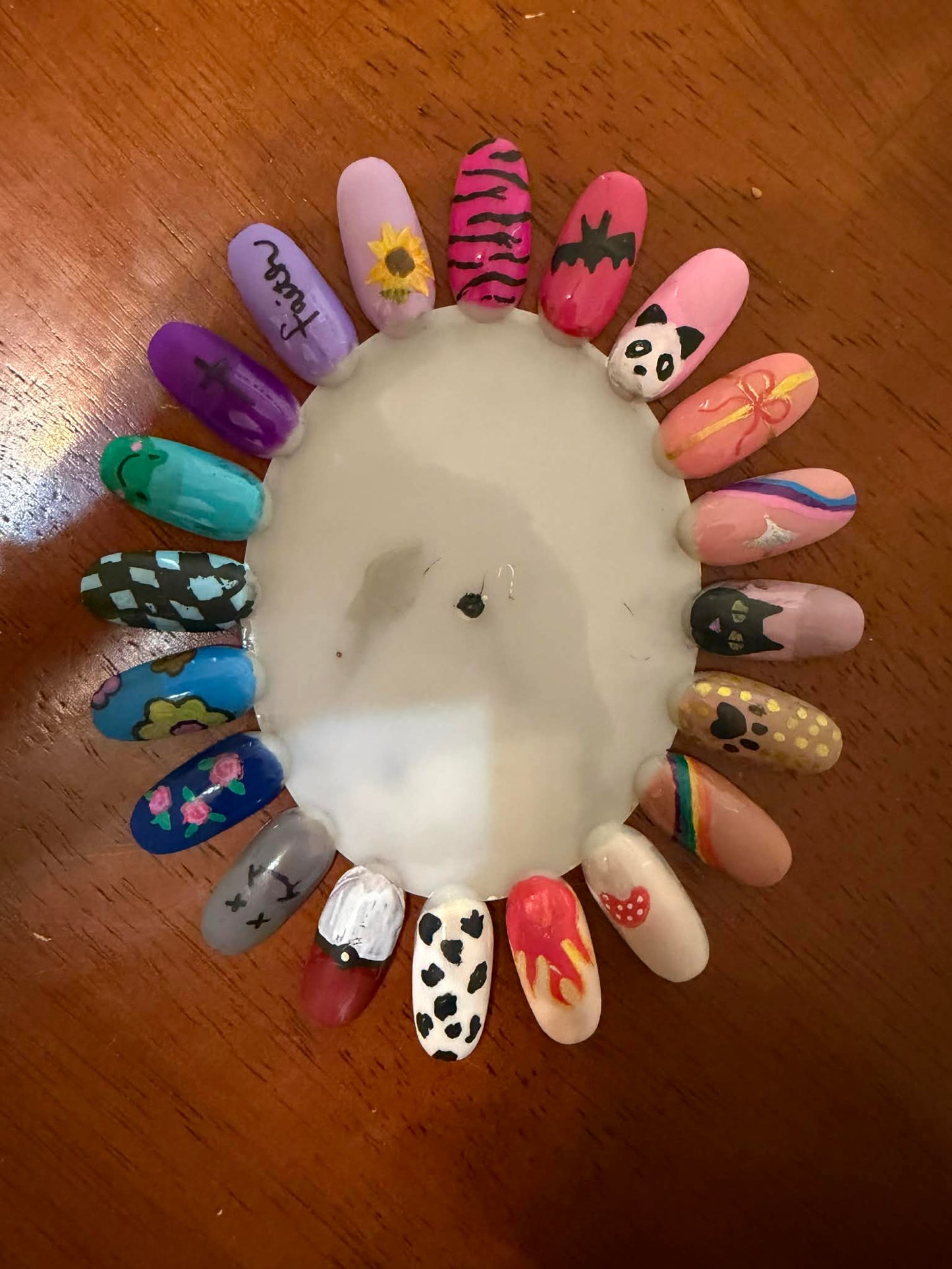 Custom Press-On Nail Set (Sized for You!)