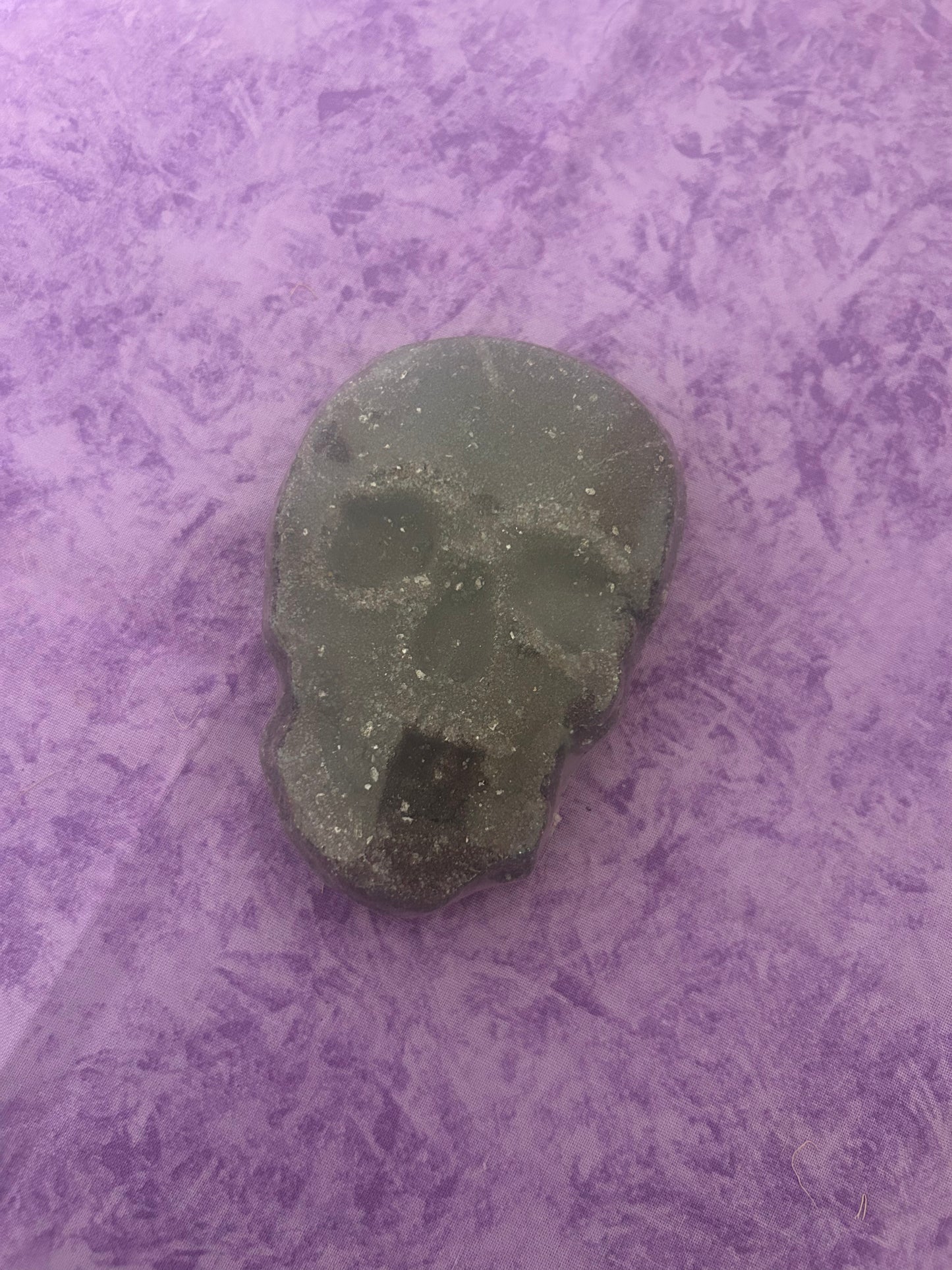 🖤 Eucalyptus Spearmint Black Skull Bath Bomb